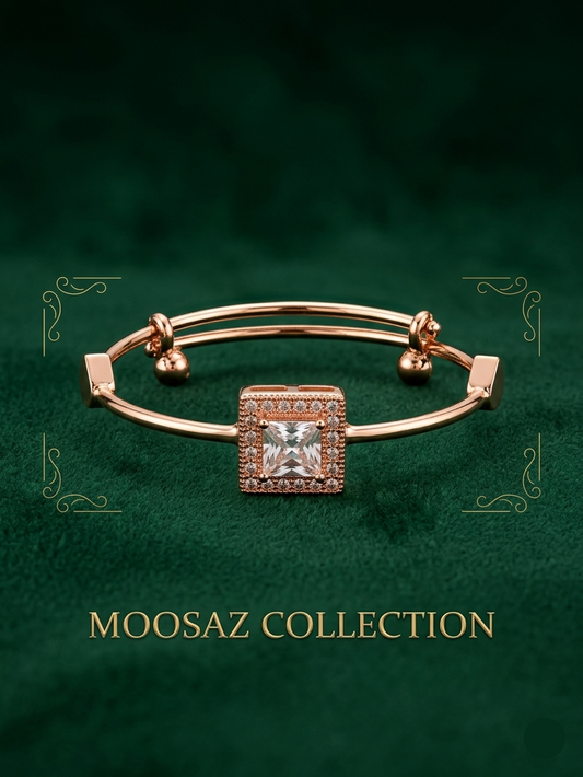 Celestial Square Zirconia 3-Piece Set